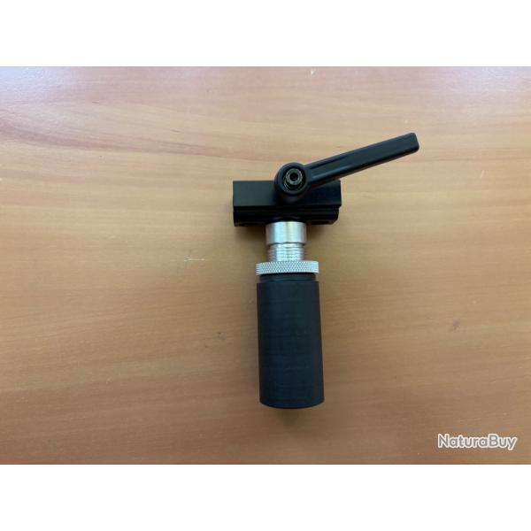 Poigne monopode arrire sur rail 21mm - 1 sans prix de rserve !!