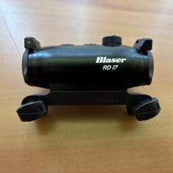 Point rouge tubulaire Blaser RD17 avec montage amovible Blaser 2 Moa - 1 sans prix de réserve !!