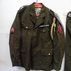 Tenue de sortie d'hiver de Para RPIMA - Armée Française - Pantalon et veste - grade Caporal / Chef