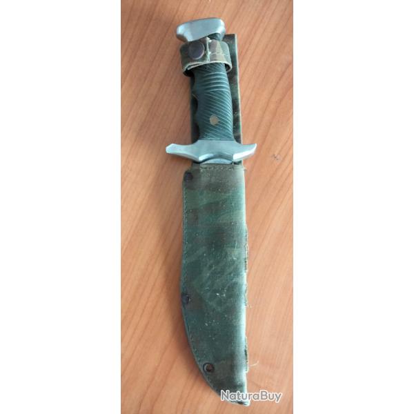 COUTEAU TACTIQUE DE COMBAT FALCON INOX