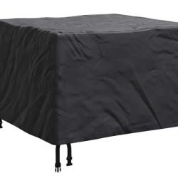 Housse de meubles d'extérieur Noir 60 x 60 x 45 cm Tissu 420D protection intempéries pratique