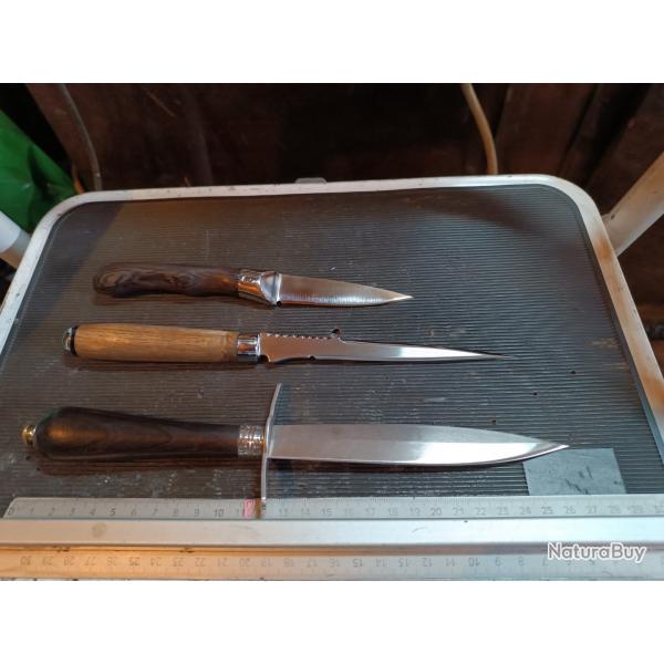Lot dague stylet couteau vintage