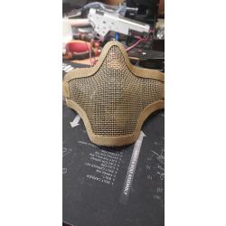 Masque bas beige airsoft