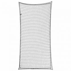 Filet pour remorque avec corde élastique noir 6x3 m PP
