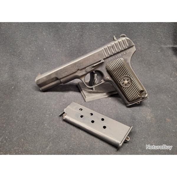 Pistolet Tokarev TT33, Cal. 7,62x25 Tokarev - 1 sans prix de rserve !!