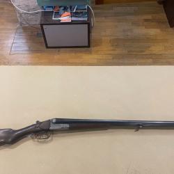 FUSIL JUXTAPOSE ARTISANAL FRANCAIS 16/65 A RESTAURER