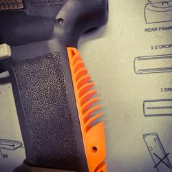 Grip custom "Mod4" ORANGE Canik TTI  / METE / RIVAL