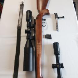 ANSCHÜTZ 1710 22LR + HAWKE Endurance 30WA  3-12 x 56 + Bestsight 4-16 x 44 + mallette