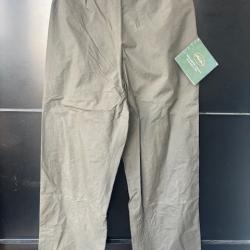 pantalon le chameau 100% etanche vert taille S destockage chasse enchere