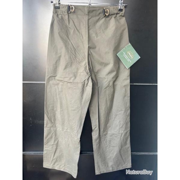 pantalon le chameau 100% etanche vert taille S destockage chasse enchere