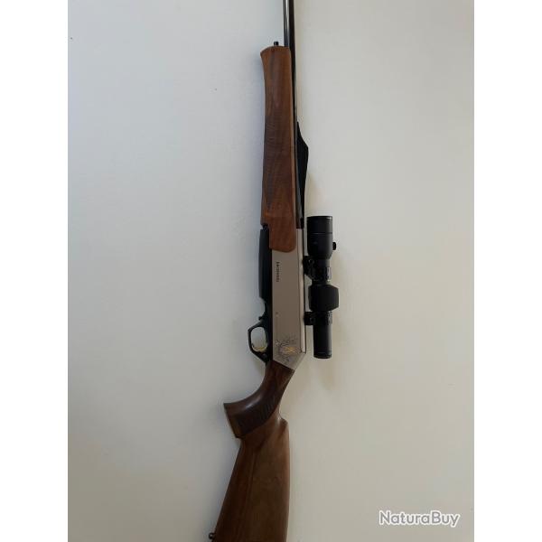 Carabine Browning semi-auto Bar Hunter cal 300WM quipe aimpoint H30L