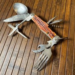 RARE COUTEAU MULTI TOOL KORIUM PIC JAPAN ANNÉE 50
