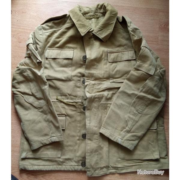 AUTHENTIQUE VESTE MILITAIRE "AFGANKA" DOUBLURE RENFORCE TALLE L 50/4 URSS CCCP 1986