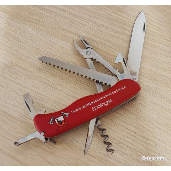 Victorinox couteau suisse Atlas 111mm Service Secours Epalinges collector