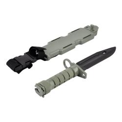 Couteau / Baïonnette M9 factice - Olive Drab