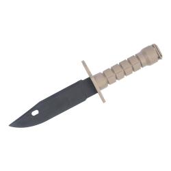 Couteau / Baïonnette M9 factice - Dark Earth