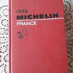 GUIDE MICHELIN FRANCE 1989 T.Bon Etat Collection Bibliothèque