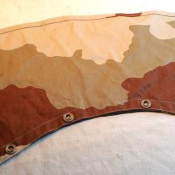 ARMÉE FRANÇAISE - visière chapeau de brousse camo désert sable  LBV25VET058