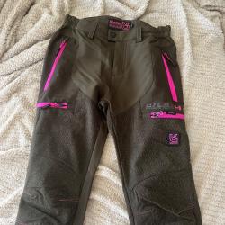 Pantalon chasse traque femme univers kaki rose