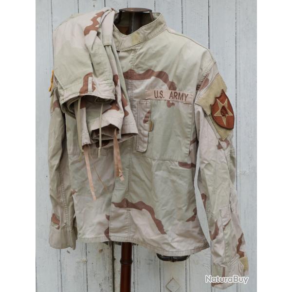 Tenue de combat veste et pantalon US ARMY guerre Irak 2ime DI avec camo sable SDC25IRA001