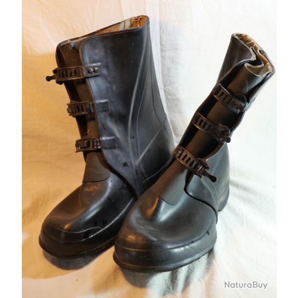 US ARMY Bottes Overshoes  fabrication allemande par PHOENIX (gummi)  HARBURG AMF25BOT006