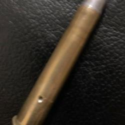 Cartouche ancienne Winchester 40-82 WCF neutralisée.