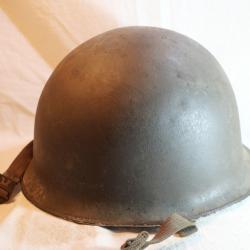 ARMEE FRANCAISE - casque lourd modèle 1951 DUNOIS - DIV25CSQ003