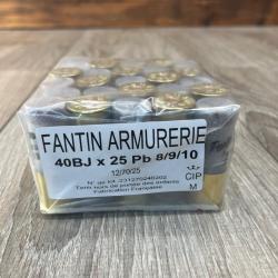 Cartouches FANTIN 12/70/25 TRIO 40g n°8/9/10 x25