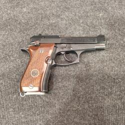 Beretta 81 FS Cal.32 ACP 7.65 plaquette bois neuve / ressort et tige  guide neuf // top collection