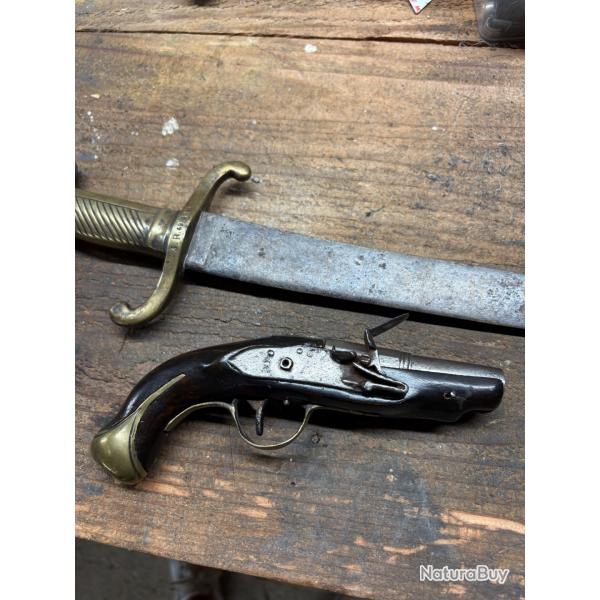 Pistolet  silex