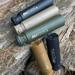 Silencieux ASE UTRA Dual 762-QM2 Cal 7.62 mm Coyote