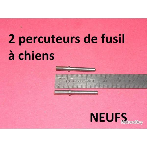 paire de percuteurs fusil  chiens type LEFAUCHEUX (voir dimensions) - VENDU PAR JEPERCUTE (D22K155)