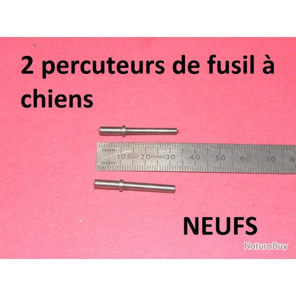 paire de percuteurs fusil  chiens type LEFAUCHEUX (voir dimensions) - VENDU PAR JEPERCUTE (D22K157)