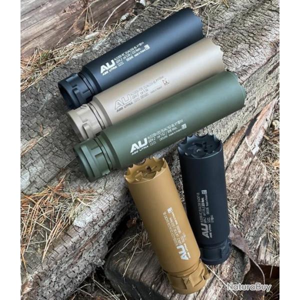 Silencieux ASE UTRA Dual 762-S-QM2 Cal 7.62 mm Vert OD