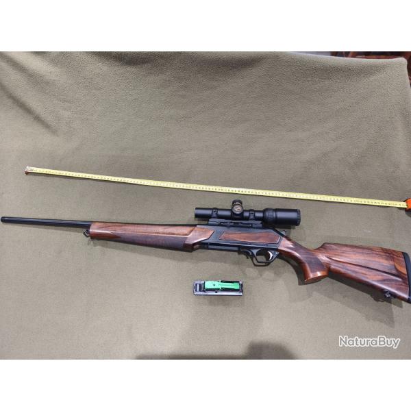 Carabine  culasse Linaire browning maral. 9,3x62