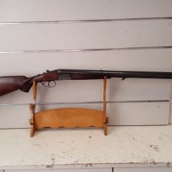 Fusil juxtaposés Merkel DRILLING cal.20/76 & 9,3x74r bois can.63cm