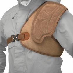Protection d'épaule pour gaucher - marron - LIVRAISON GRATUITE