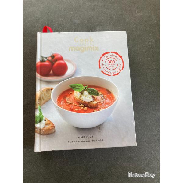 Livre de recettes Cook Expert MAGIMIX dition Marabout + Livre de recettes de cocktails sans alcool