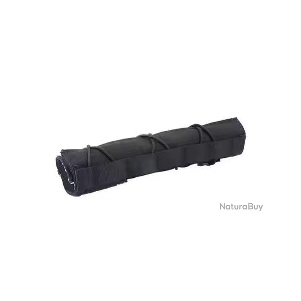 Manchon de protection Silencieux Tactique Noir