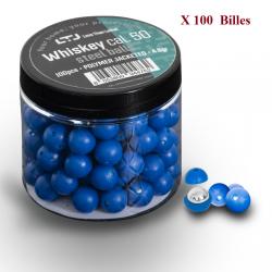 Boites de 100 Billes Polymère et acier Whiskey   Cal. 50 - LTL