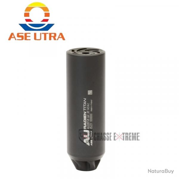 Silencieux ASE UTRA Manchonnable Radien Titan Cal 30 M15X1 Noir