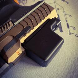 Protection NOIR Osight SE + texte personnalisé