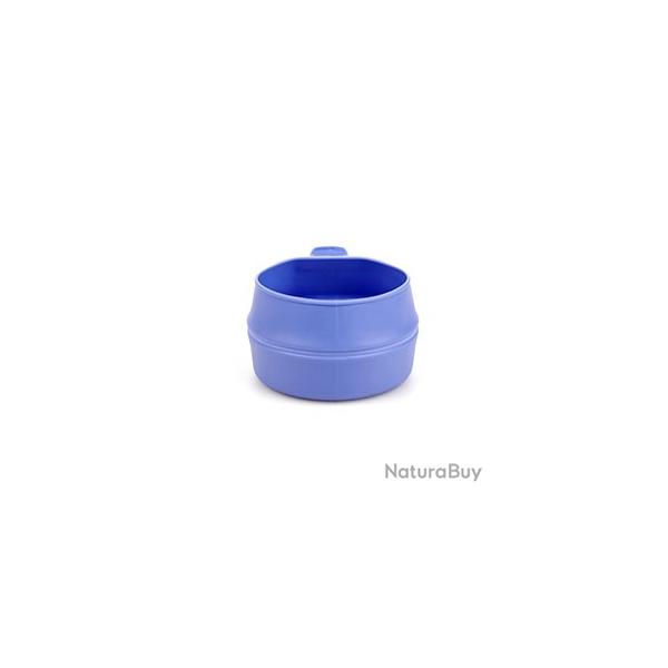 TASSE PLIANTE SILICONE BLEU CLAIR