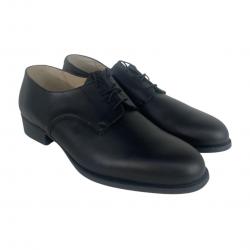 Chaussures basses cuir noires de cadre homme - Paul Boyé taille 47-49-50