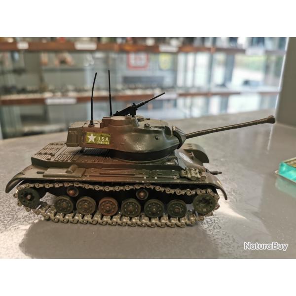 Char blind gnral patton m47  1/50eme Solido parfait tat complet sans bote.