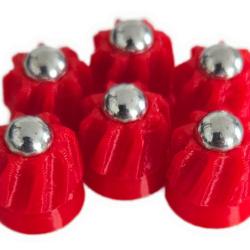 Slugs rouge bille acier 6mm pour HDR 50 HDR50 T4E Umarex x6