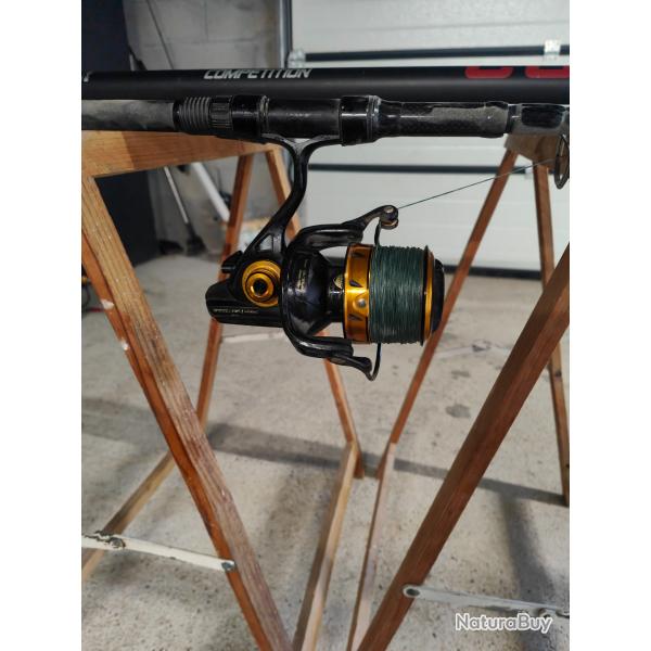Moulinet PENN SSVI 6500 LC pour pche du silure