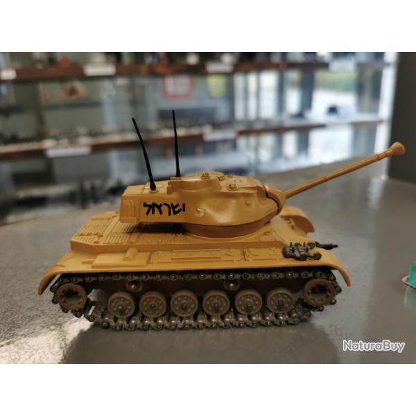 Char gnral blind M47 gnral patton solido En mtal  sans bote parfait tat.