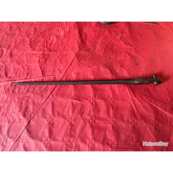 Baonnette pliante mousqueton Carcano cavalerie
