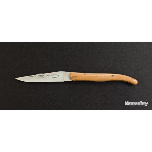 Laguiole en Aubrac L0512REI/LSB1 Couteau pliant manche en genvrier